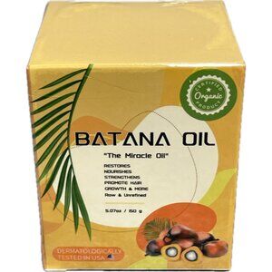 BATANA OIL Raw &Unrefined Hair Oil for Hair Growth NEW SEALED IN BOX 06/30/2027